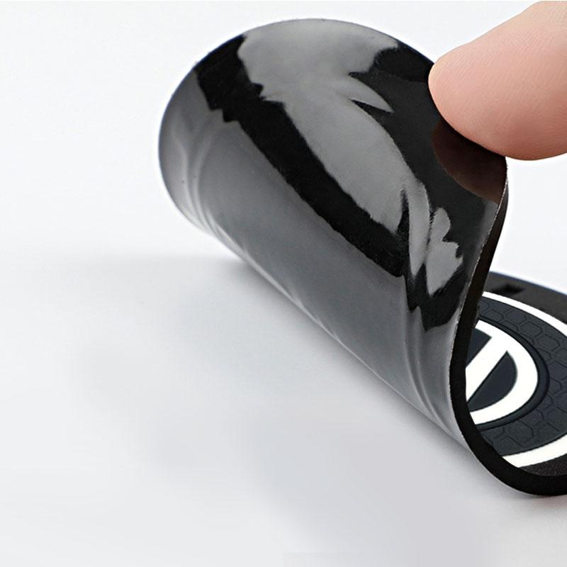 2Pcs Car Anti Slip Coaster Anti-noise Water Cup Pad Cushion Car Accessories For Volkswagen B5 B6 B7 T4 T5 Golf 4 5 6 7 Polo Passat Tiguan Jetta Gol