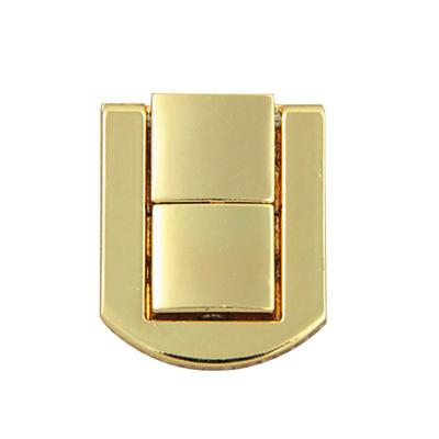 Vintage Retro Stop Aluminiowy Kwadratowy Bagaż Biżuteria Pudełko Prezentowe Zapięcie Klamra Zatrzask Zamek Zasuwkowy
