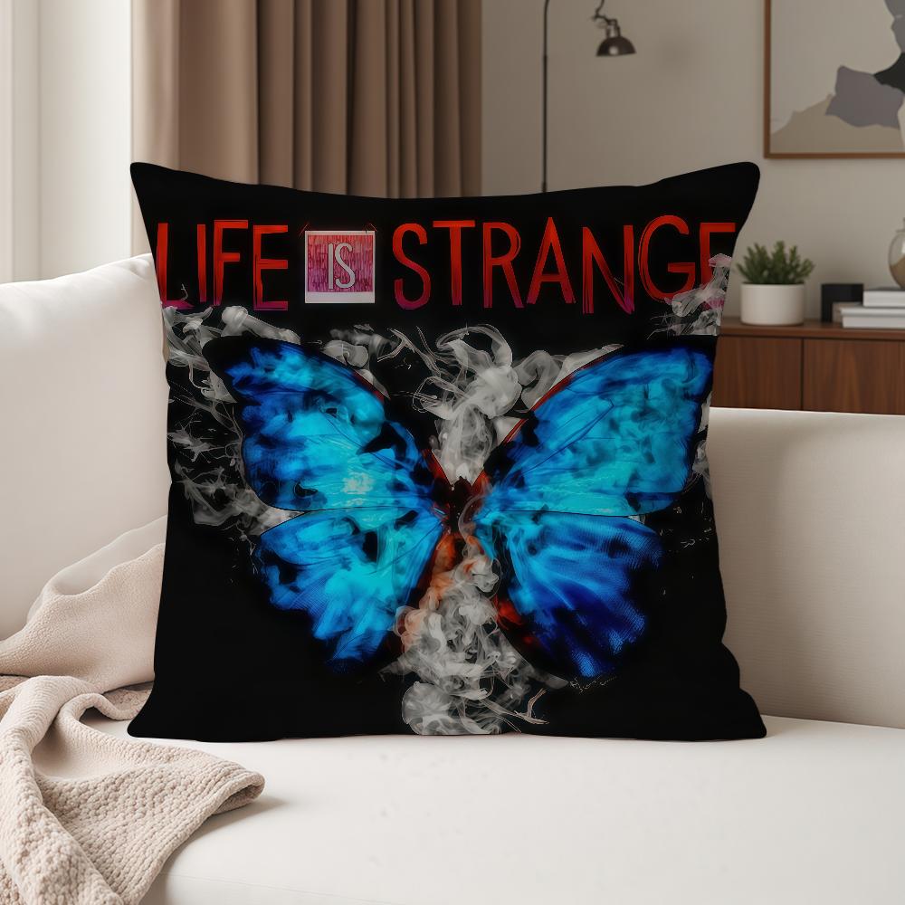 Life Is S-Strange Adventure Game Movie Pillow Case Suitable For Bedrooms Living Rooms Cars Home Decoration