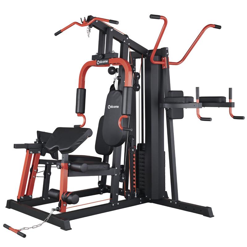 Kuaikang 3-Station Multi-Functional Gym Trainer CN Plug (adapter Included)