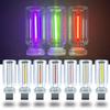 5 Color Car Interior LED Lights USB Wireless Retro Glass Bottle Mood Lamp Touch Control Ambient Atmosphere