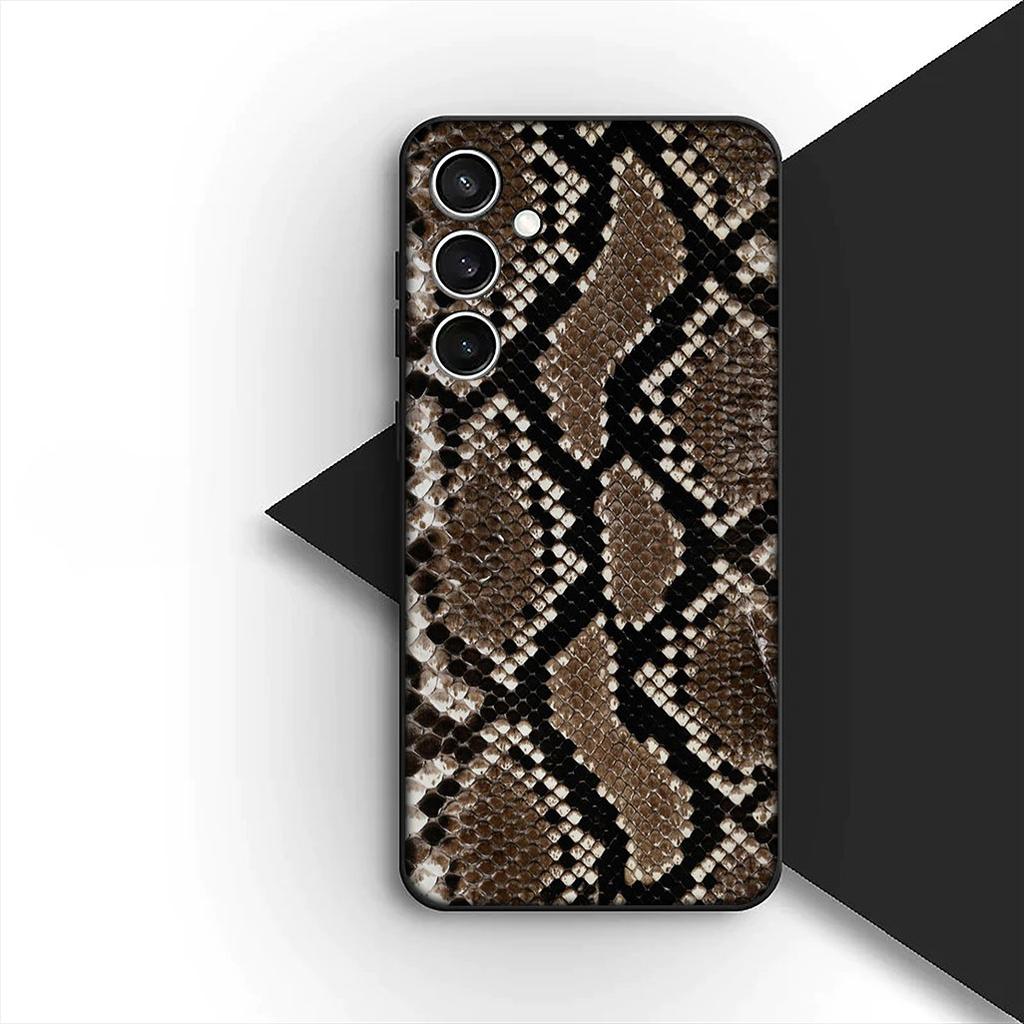 Skyddsfodral för Apple iPhone 17 Pro XS Max Air 6 7 8 Plus 5 + SE 2022 SE2 16E Fodral Mobilskal Ko-mönster Leopard Orm