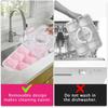 Snack Box Container,Divided Serving Tray with Lid and Handle,Snackle Box Charcuterie Container,Portable Snack Container Storage
