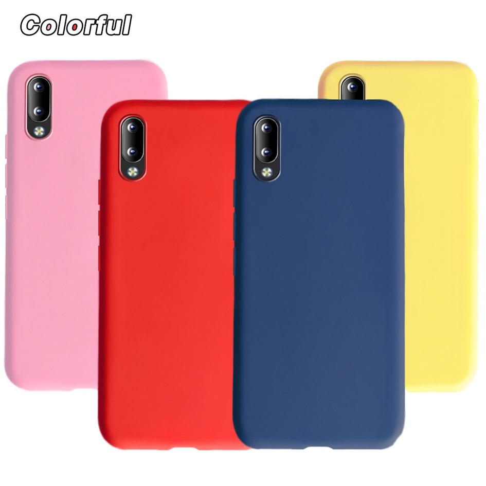 Candy Phone Case For Vivo Y91C 1820 Cover Cute Capa Soft Shockproof Bumper For Vivo Y91 Y91i Y90 Y93 Y95 Y90 Y1s Case Y 91C Bags