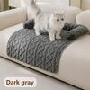 Plush Anti-Scratch Non-Slip Pet Mat for Cats & Dogs - Thickened Sofa Dog Bed