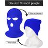 1Pc Embroidery Balaclava Face Mask 3-Hole for Cold Weather, Winter Ski Mask for Men and Women Thermal Cycling Mask Christmas Gift NW553