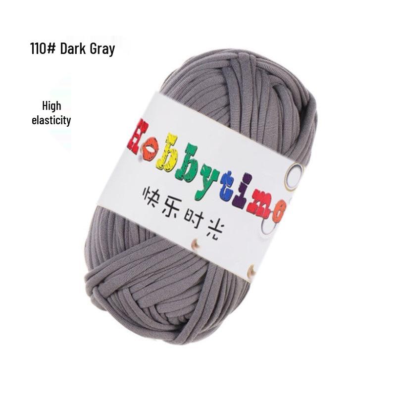 Cloth Strip Yarn DIY Crochet Kit: Handmade Bag, Knitting Material for Cushions, Carpets, and Dolls