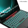 Samsung S11 Tablet Case with 7-Color Backlit Bluetooth Keyboard and Pen Slot