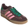 adidas Women's Gazelle Indoor 'Dark Brown Pink Green Velvet' Women's Sneakers JI2714
