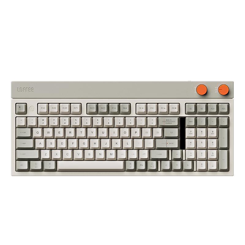 Lofree OE918 Small Square Triple Mode Hot-Swappable 98-Key Mechanical Keyboard