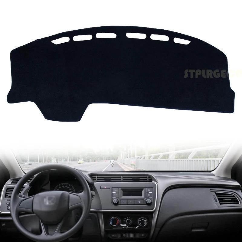 for Honda City 2015~2019 Anti-Slip Dashboard Cover Protective Pad Car Accessories Sunshade Carpet  2018 2017 2016