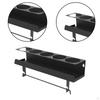 Spray Can Holder Rack Organizer,Wall Mount,Shelf Bottle Storage Rack, Five Cans for Shop