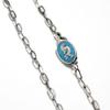 Kokopelli Turquoise Azuki Chain Oval Chain Necklace 3mm Good Vibrations (58cm)