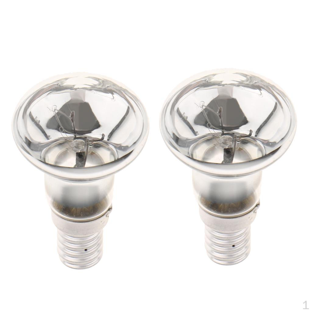 2x E14 Small Screw Base R39 Reflector Filament Bulb 25W,