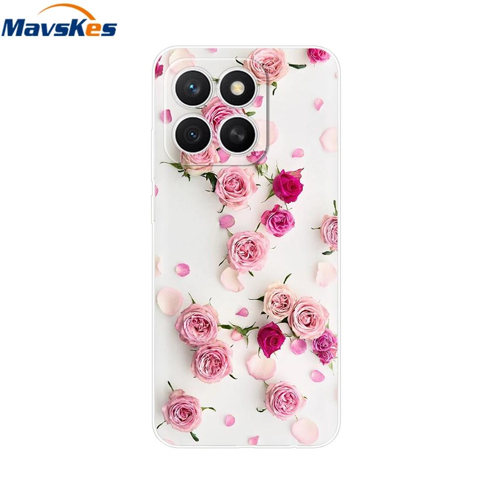 For Honor X8c Case HonorX8C 2025 New Fashion Cartoon Back Cover Soft TPU Clear Phone Cases For Honor X8c Fundas Bags Protective