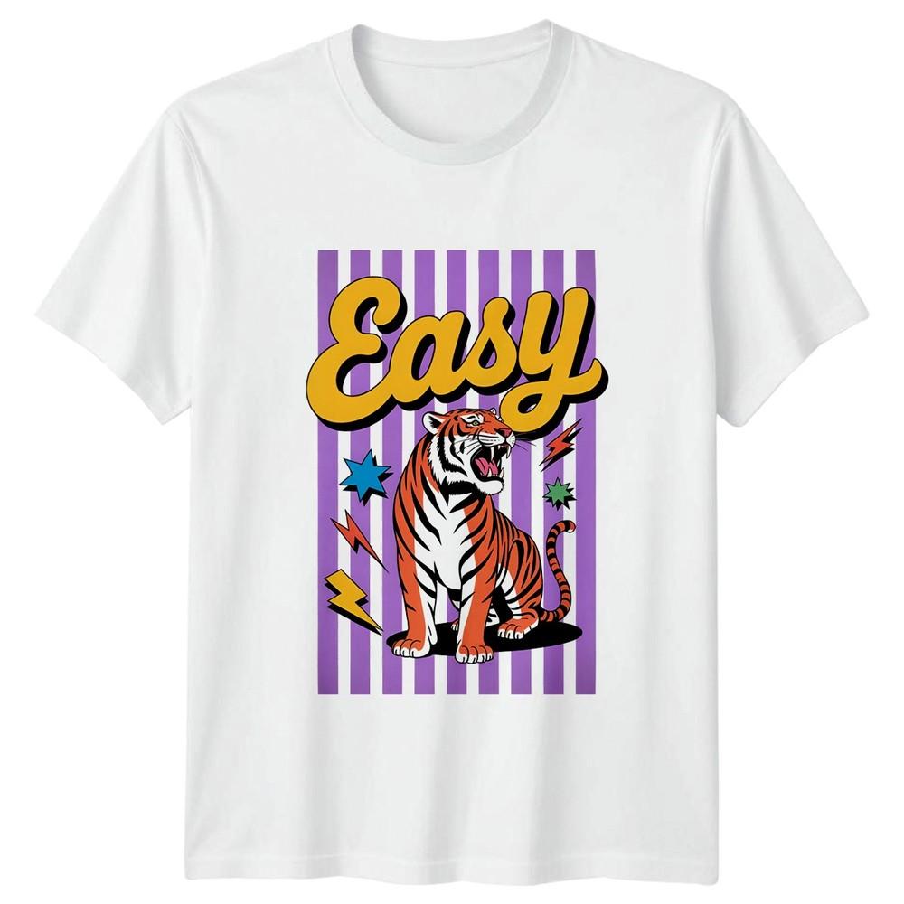 Easy TShirt Tiger Animals Birthday Gift For Him And Her S