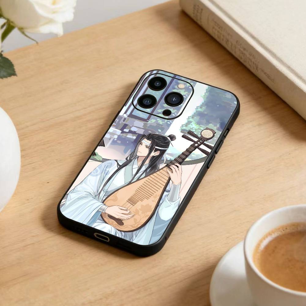 

Grandmaster H-Demonic Cultivation Phone Case For iPhone 16,15,14,13,12,17,Pro Max,Plus Silicone Black Case iPhone16plus