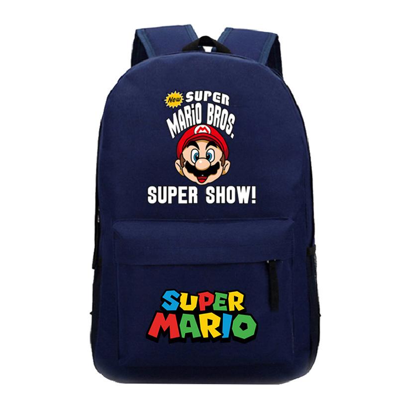 Peripheral Cartoon Printed Backpack, High-Capacity Schoolbag For Primary And Secondary School Students