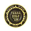 TEXAS Texas Hold'em, chips, metal press, gold coin chips, creative commemorative coin toy gifts