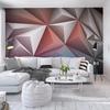 Mural Wallpaper 3D Solid Geometry Modern Creative Wall Painting Living Room TV Background Wall Paper