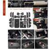 for 2024 Toyota Land Cruiser Prado 250 Anti-Slip Gate Slot Cup Mat PVC Non-Slip Door Pad Interior Accessories 18pcs