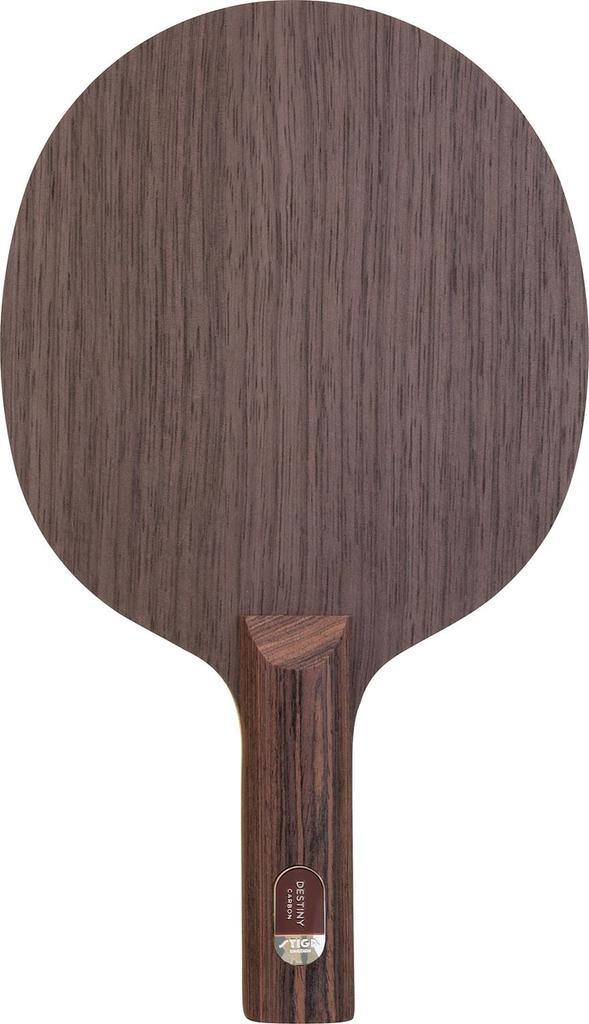 Stiga Table Tennis Shakehand Destiny and 1602260337 Racket, Carbon, Straight, Stable, Powerful, Spinning,