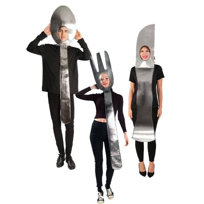 Halloween Cutlery Costume Masquerade Party Stage Show Clothing Fashion Cosplay