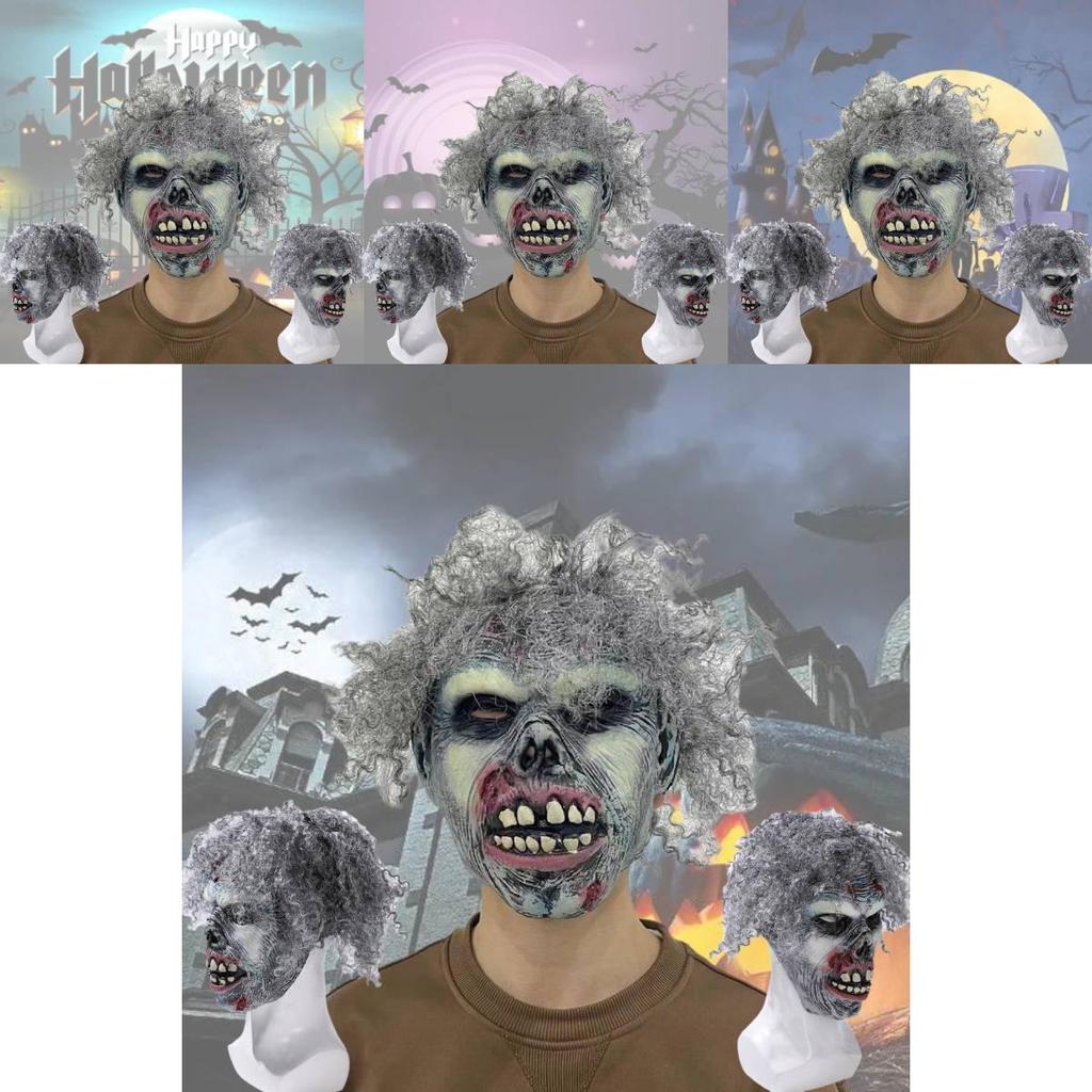 Scary Zombie Clown Mask For Halloween Parties Premium Latex Funny Design Ideal For Escape Rooms