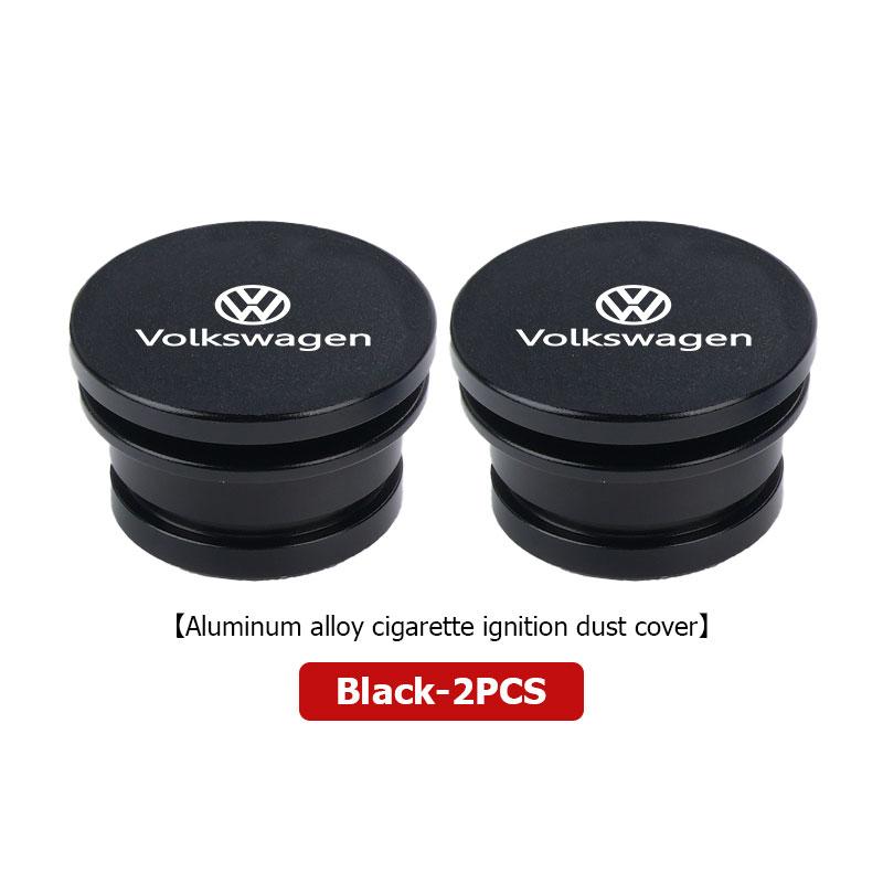 Valve Stems Caps For Volkswagen VW Car Cigarette Lighter Cover Button Protector Dust Cap Golf 4 5 6 7 Polo Jetta Sagitar Magotan