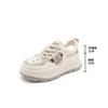 New Trendy Simple Heightening Shoes Casual Breathable Student Single Shoes Women's Fashion Versatile Sports Breathable White Shoes