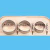3pcs/set Stainless Steel Circle Mold & Hand Press Set - Perfect for Cookies, Dumplings, and More - Essential Baking Tools