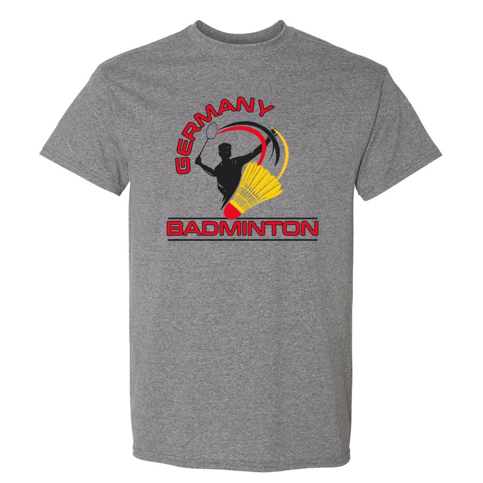 Germany Badminton - Sports Athletics Summer T Shirt - Graphite Heather 2XL