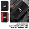 Car Center Console Box Protector Pad Armrest Mat Non-slip Cover For Lexus IS350 ES350 IS250 IS460 IS220h IS300 LX570 UX250h AEV1