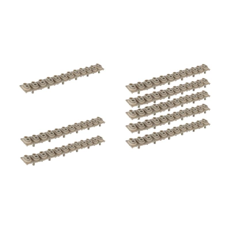 Pack of Professional Silicone Pads Designs for Electronic Keyboard Key Repair Offering Durability Easy Installation