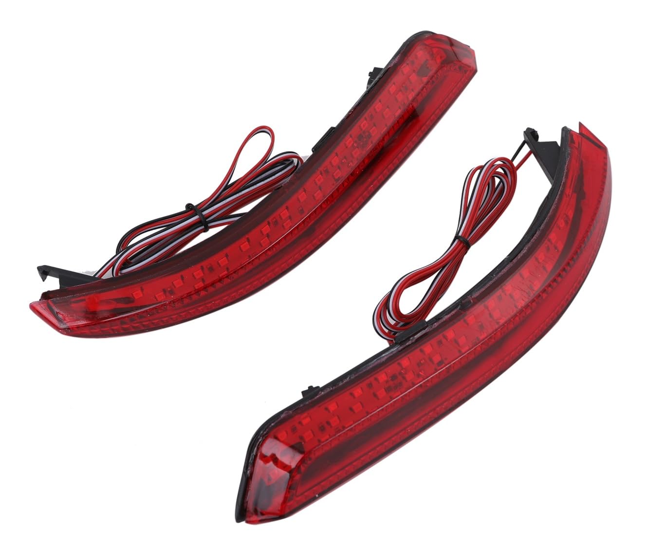 

Светодиодные катафоты заднего бампера Nissan с красными линзами для Elgrand Serena XG Highway Star и других кастомных моделей послепродажного обслуживания (серия Е52), (Серия С26),