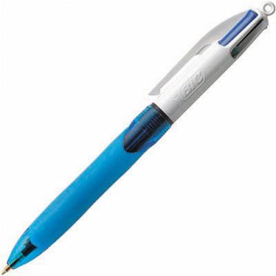 Lot de 10 stylos à bille rétractables Bic 4 couleurs (Moyen)