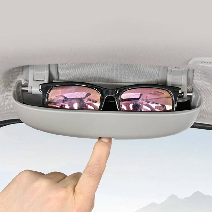 Car Sunglasses Holder Sun Glasses Box Eyeglasses Case for BMW X1 F48 X3 F25 X5 G05 F10 F11 F20 I3 Accessories