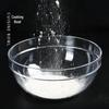 ZISIZ Clear Round PC Acrylic Plastic Coaster