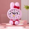 Cute Girls' Special Alarm Clock for Children and Students for Boys' Bedroom Desktop Large Clock Silent