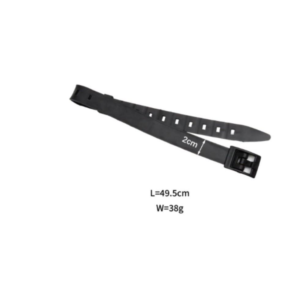 Wide Buckle Type Scuba Cutter Strap Adjustable Band Rubber Diving Strap  For Frequent Ocean Use