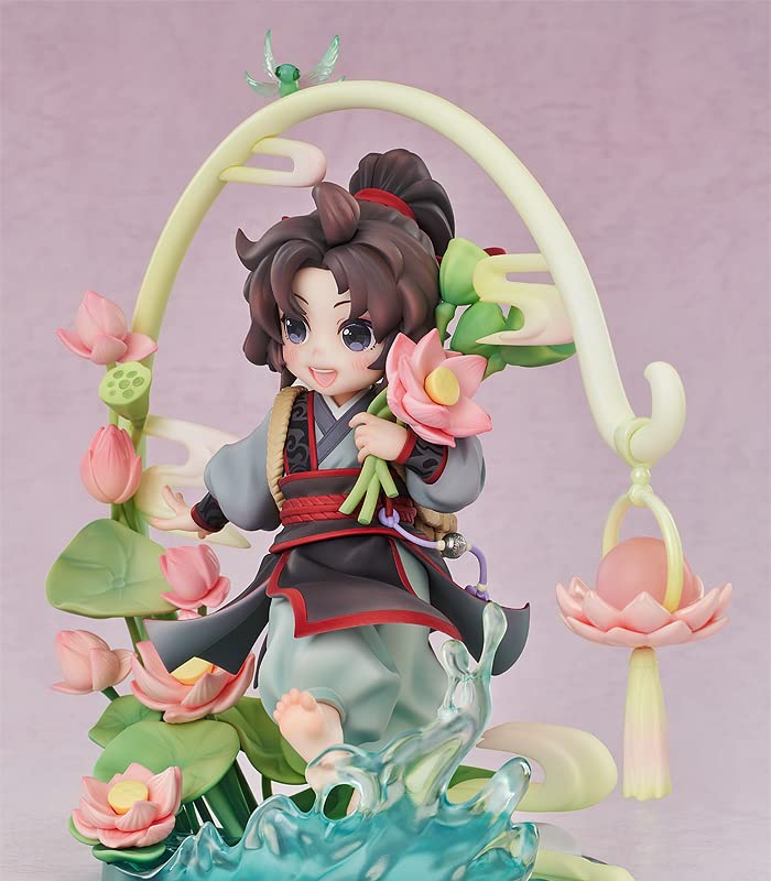 Anime Wei Wuxian Dzieciństwo skala plastikowa malowana figura wykończona GAS15925 Wersja "Mage Ancestor". 1/8