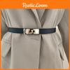 Pure Ladies Cowhide Leather Belt Silver Alloy Buckle Casual Decoration Formal