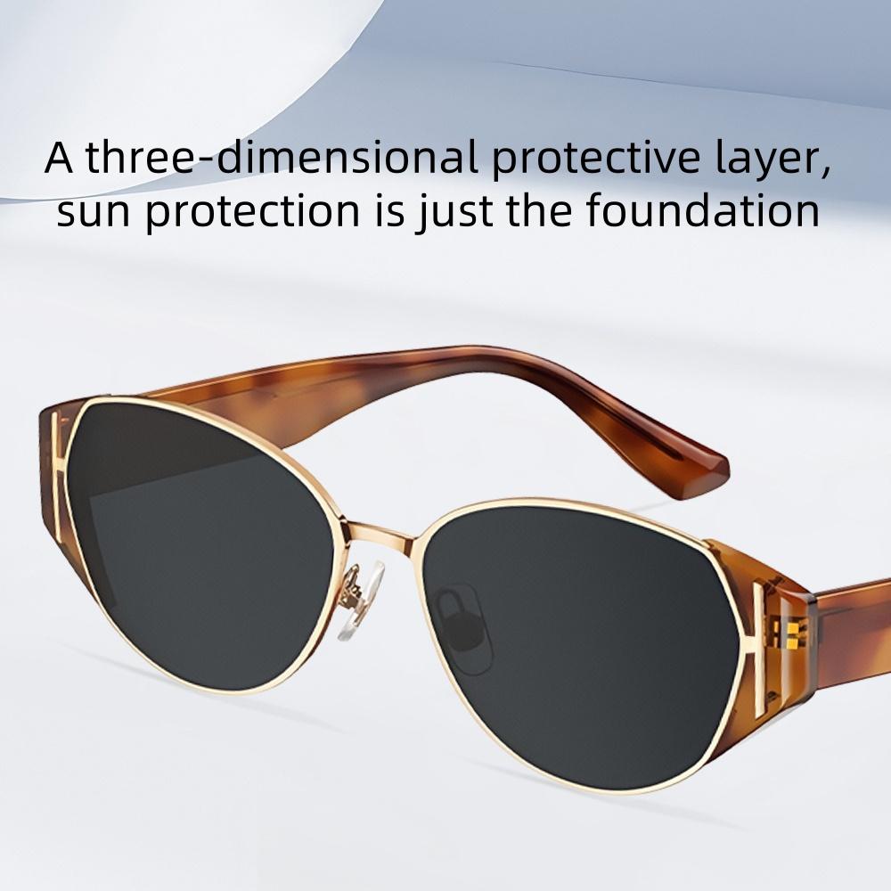 1PCS Fashionable Barn Sunglasses for Women Trendy Round Face UV Resistant High Quality Stylish Shades