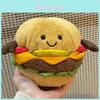 Jc Amuseables Burger Plush Toy With Short Plush Material For Kids Birthday Gift