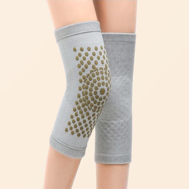 Wormwood Heated Knee Pads Anti-Slip Leg Warmers for Men & Women - Lightweight, Long Tube Sleeve for Joint Comfort