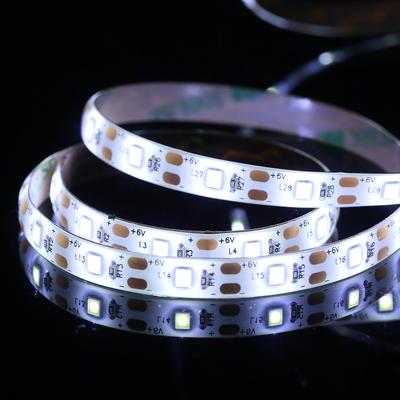 DC5-6V 2.3W 3 Meters 180 LED Strip Light Cabinet Lamp AAA Battery Powered Operated USB Charging