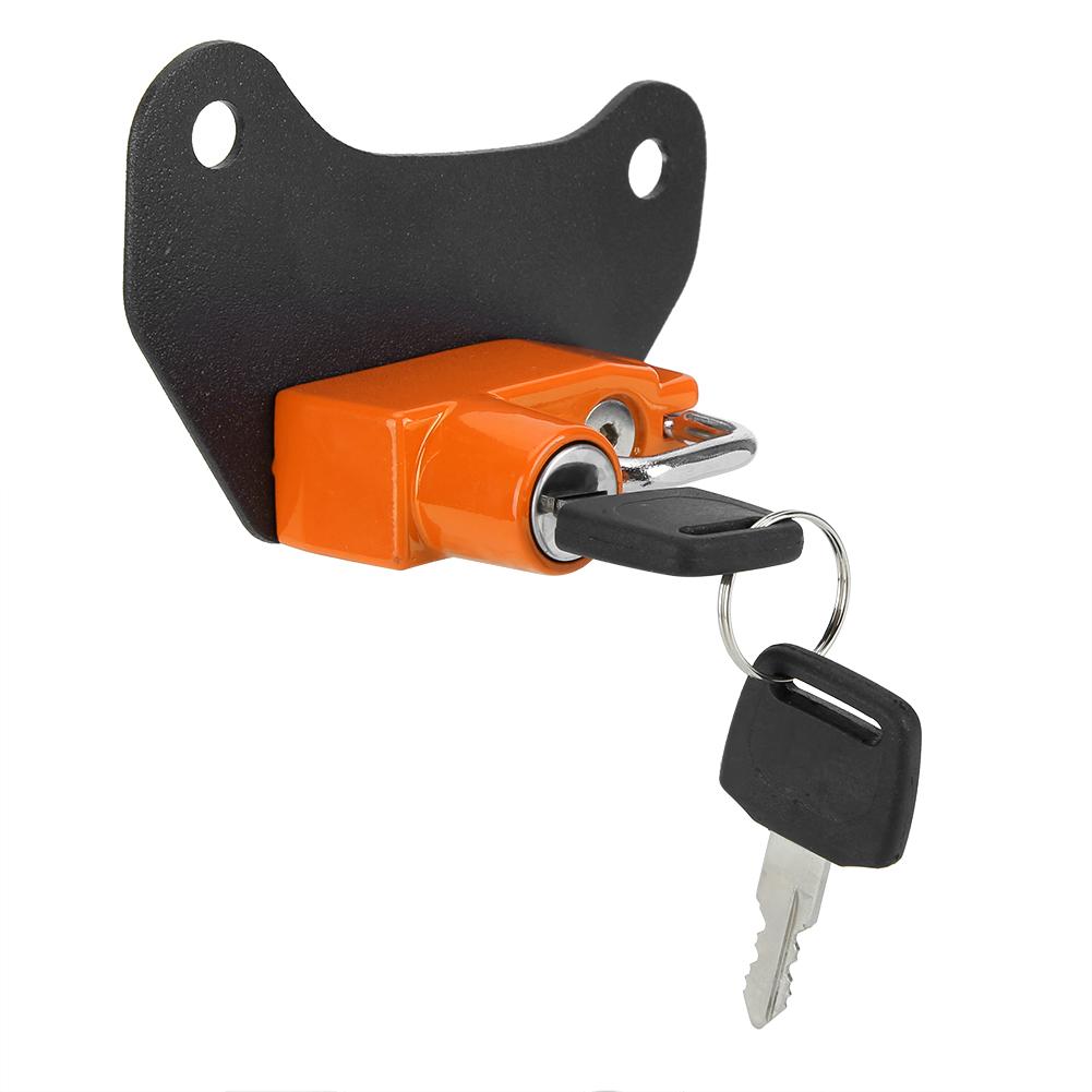 Motorcycle Modification Aluminum Alloy Helmet Lock Mount Hook Fit for Indian ScoutOrange