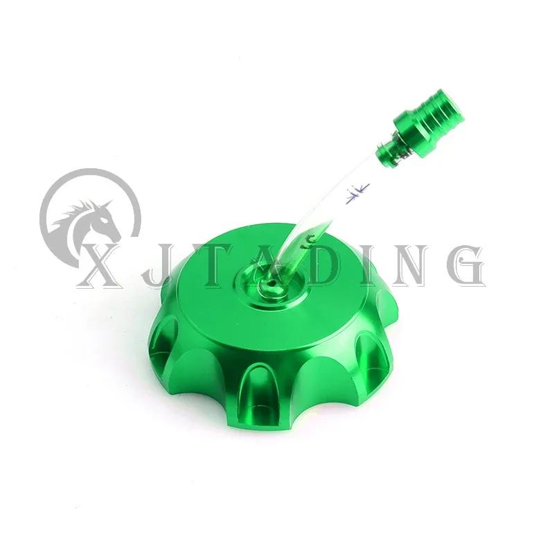 CNC Aluminum Gas Fuel Tank Cap Cover For Kayo Bse Chinese CRF TTR KLX 110 50 70 90 125 140 150 160 190 CC Dirt Pit Bike Parts