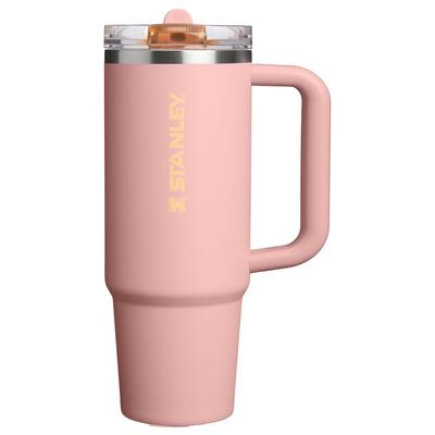 1913 Quencher Pro Tour Flip Straw Vacuum Insulated Peach 30 Oz L Tumbler, Rose, / 0.89