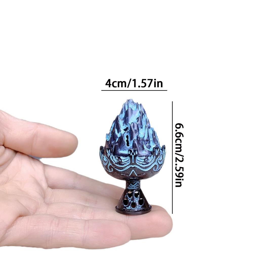 Mini Hollow Metal Small Incense Burner, Home Interior Decoration Ornament, Auspicious Cloud Incense Burner